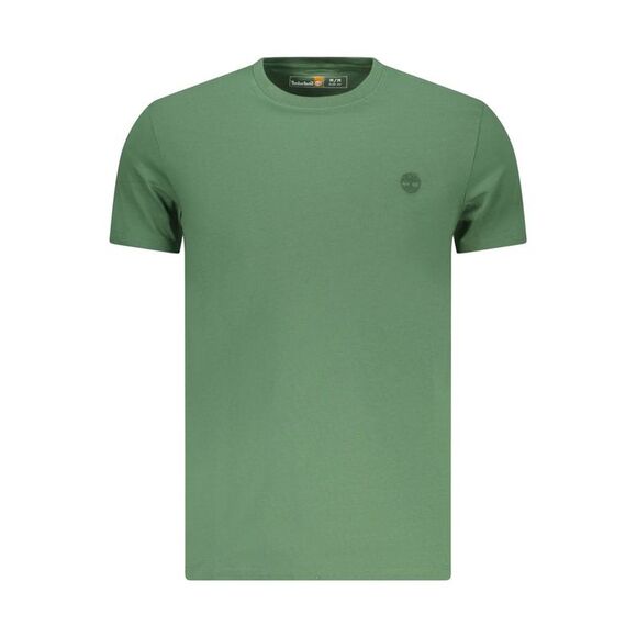 Timberland Verde Cotton Men Men's T-Shirt